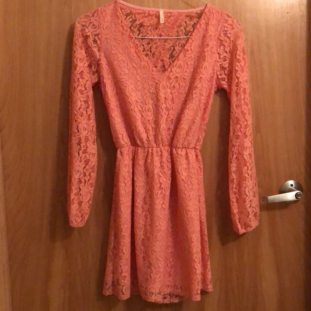 Sm Pink Sage Dress